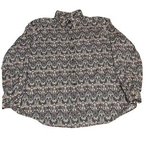 James Meade Limited Shirtmakers Long Sleeve Button Up Shirt Women's Size 22‎